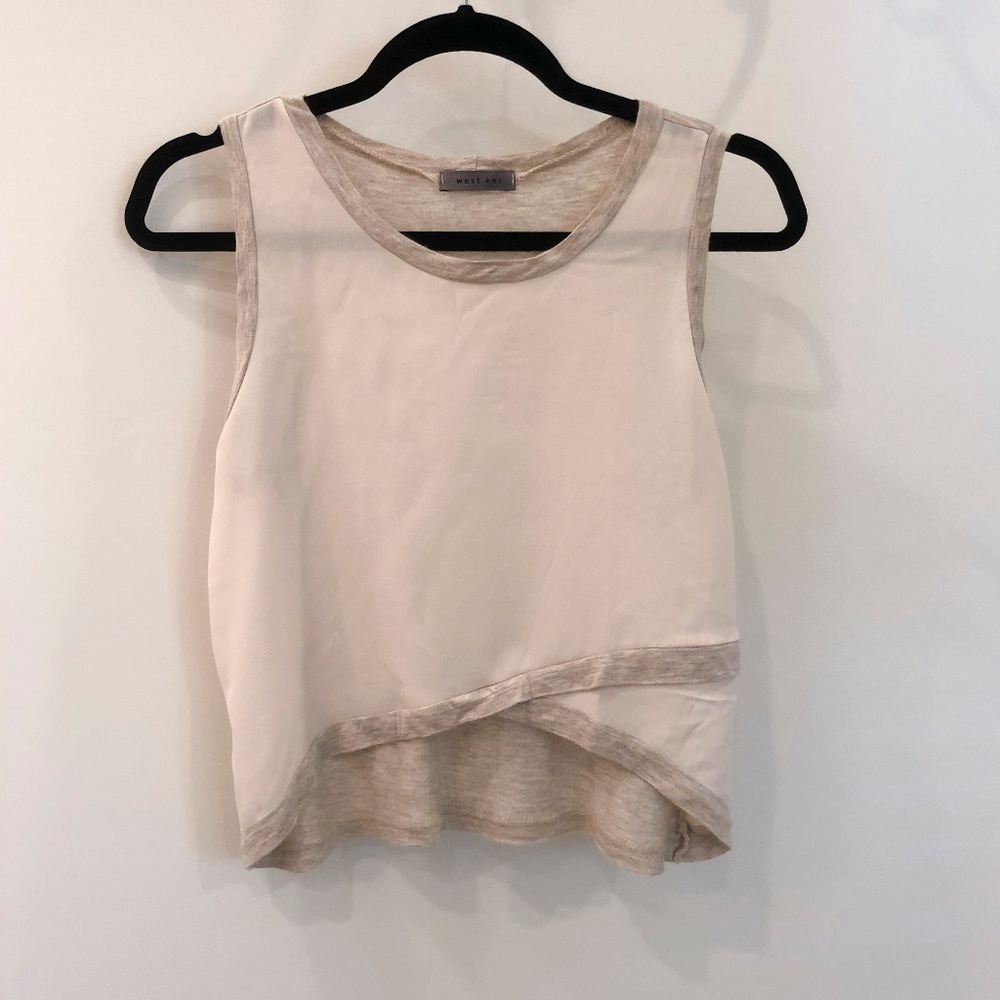 Beige/Tan West Kei Top